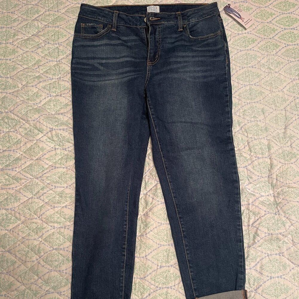 TIME AND TRU BOYFRIEND JEAN